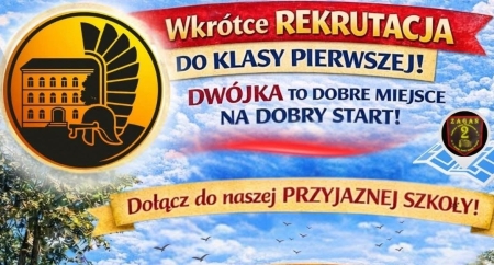 Wkrótce rekrutacja do klas pierwszych - PSP2 zaprasza