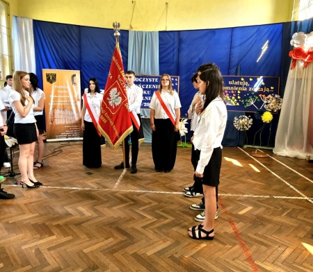 Uroczyste zakończenie roku szkolnego klas VIII